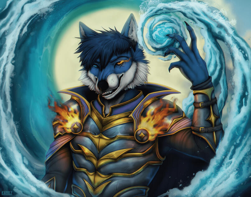 Fully rendered (40€) + complicated background (10€)